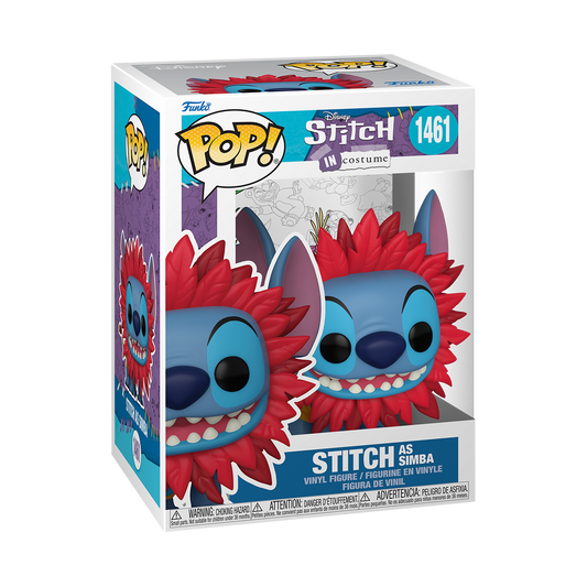 Stitch As Simba #1461 - Stitch In Costume